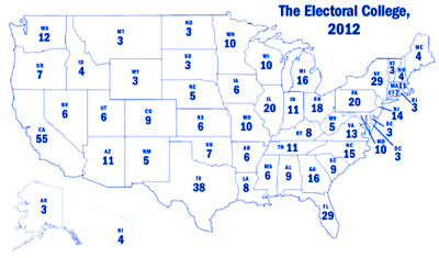 Electoral College Map